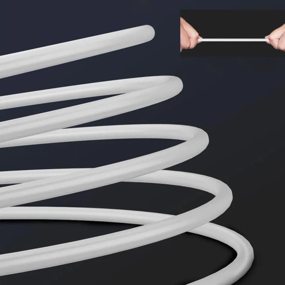 Dudao X1PROT USB-C In-Ear Headphones 1.2m White - 6