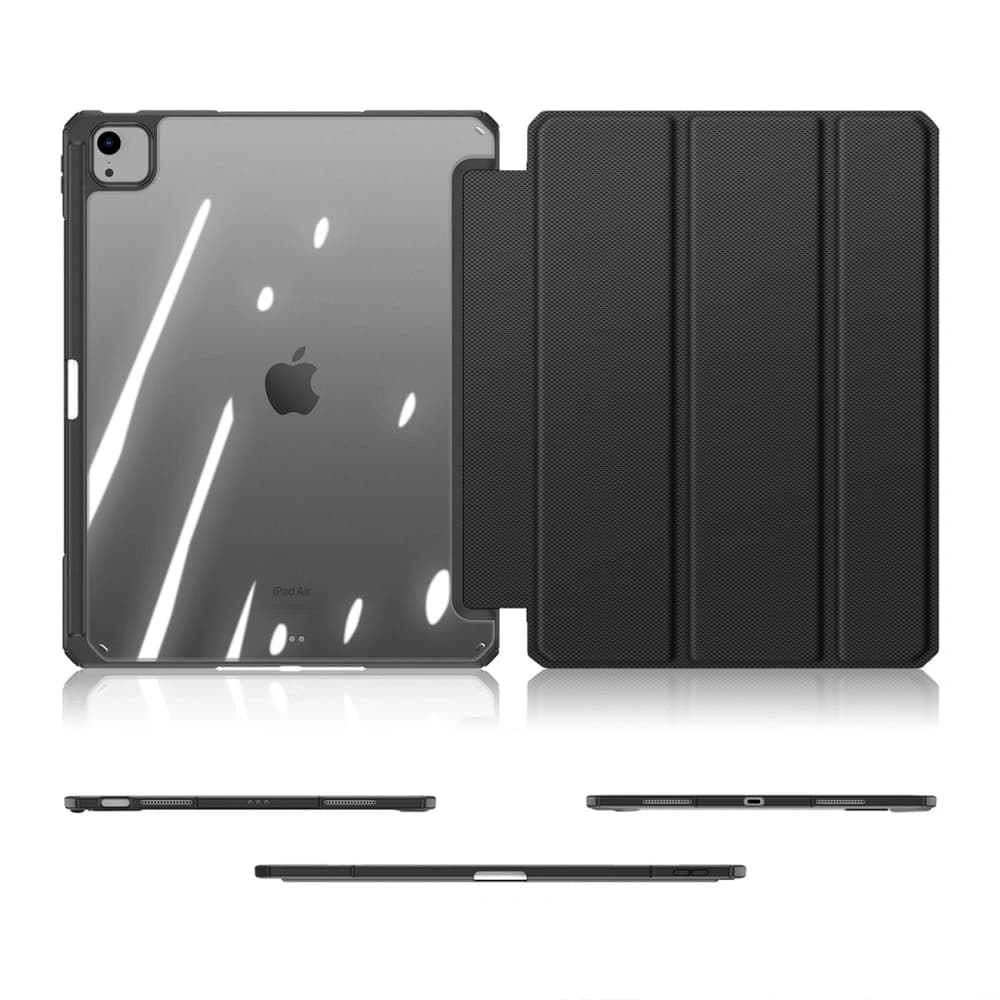 Etui Dux Ducis Toby cu clapetă și suport pentru Apple iPad Air 13" 2024 / 13" 2025 / iPad Pro 12.9 2020/2021/2022 negru - 5