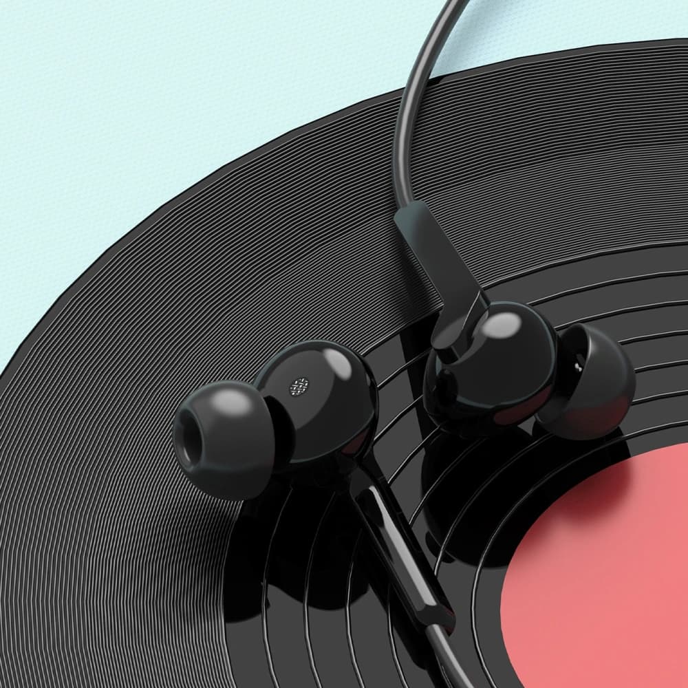 Sluchátka do uší Dudao X3C+ USB-C 1,2m černá - 4