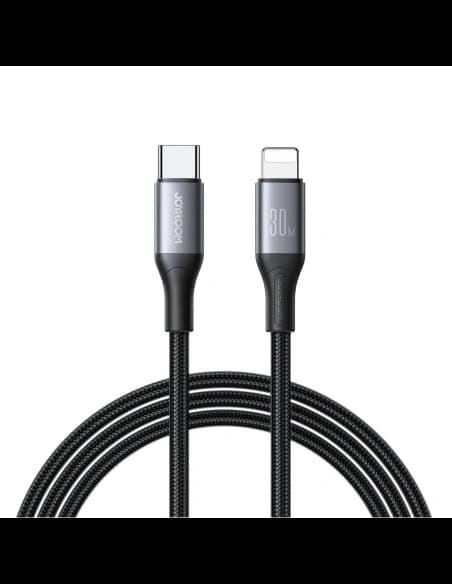 Kabel Joyroom S-A28 Flash Series USB-C / Lightning 30W 1m černý