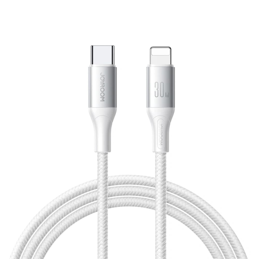 Kabel Joyroom S-A28 Flash Series USB-C / Lightning 30W 1m bílý - 1