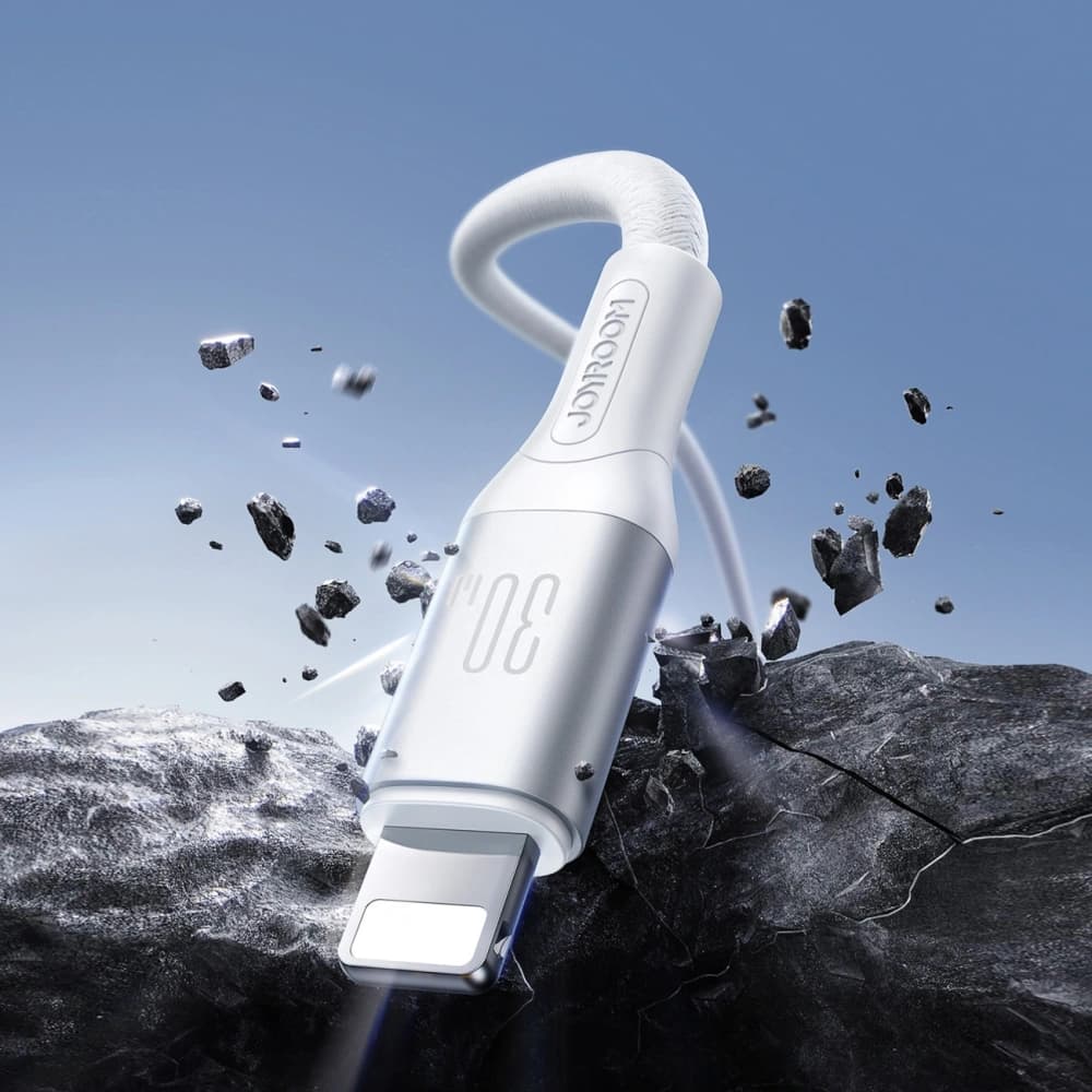 Kabel Joyroom S-A28 Flash Series USB-C / Lightning 30W 1m bílý - 4