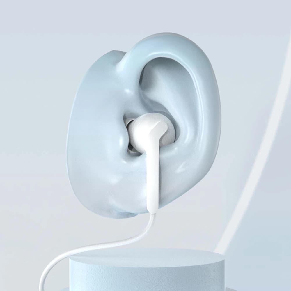 Sluchátka do uší Dudao X3C+ USB-C 1.2m bílá - 4