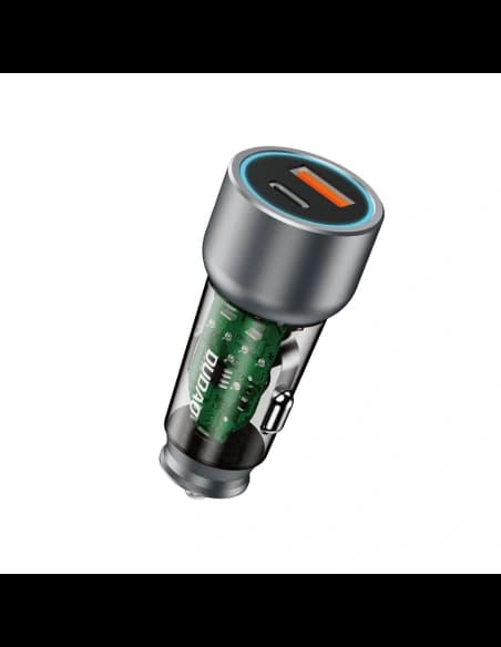 Dudao R4T 25W Car Charger USB-A, USB-C Gray