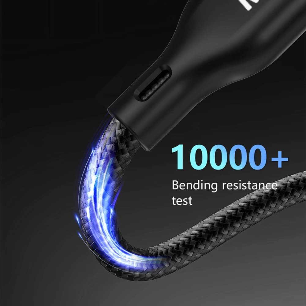 Dudao A12C indukciós töltő Apple Watch-hoz 1,2 m fekete - 5