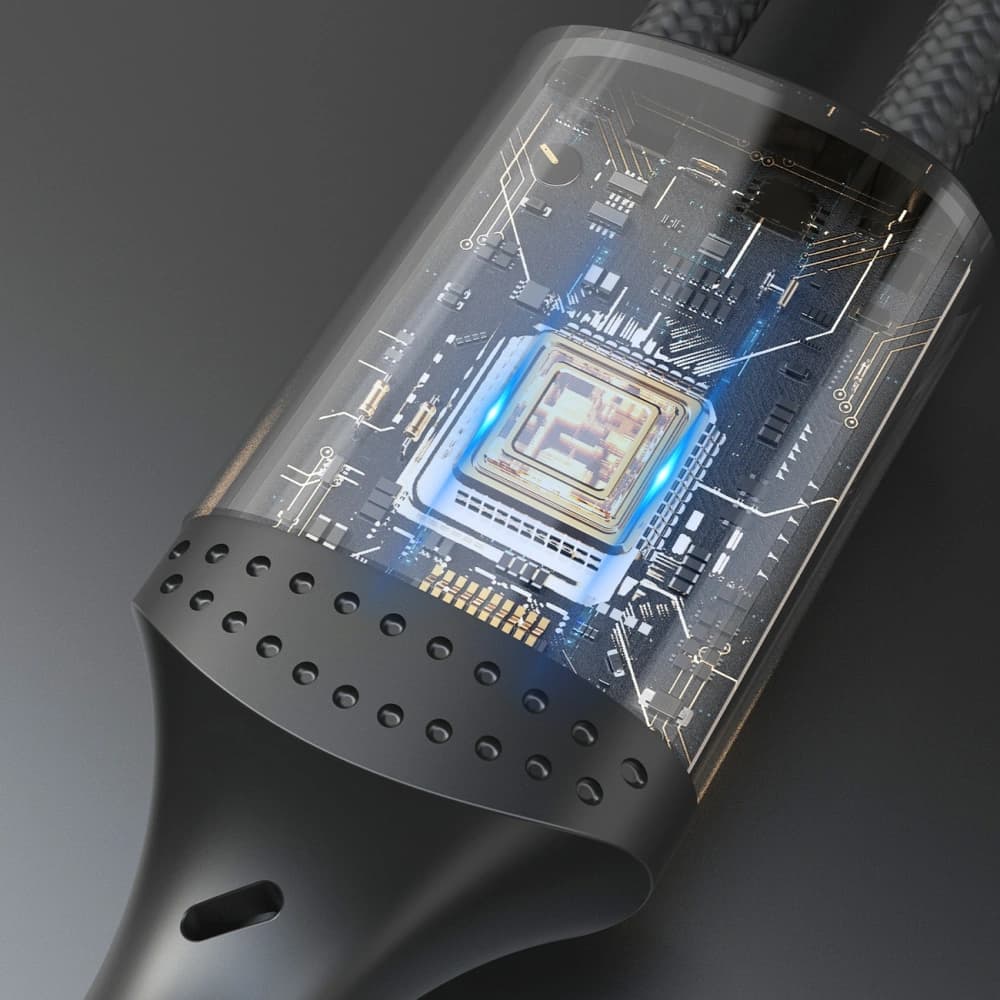 Kabel v opletu Dudao L3SM USB-A / MicroUSB 3A 1,2m černý - 5