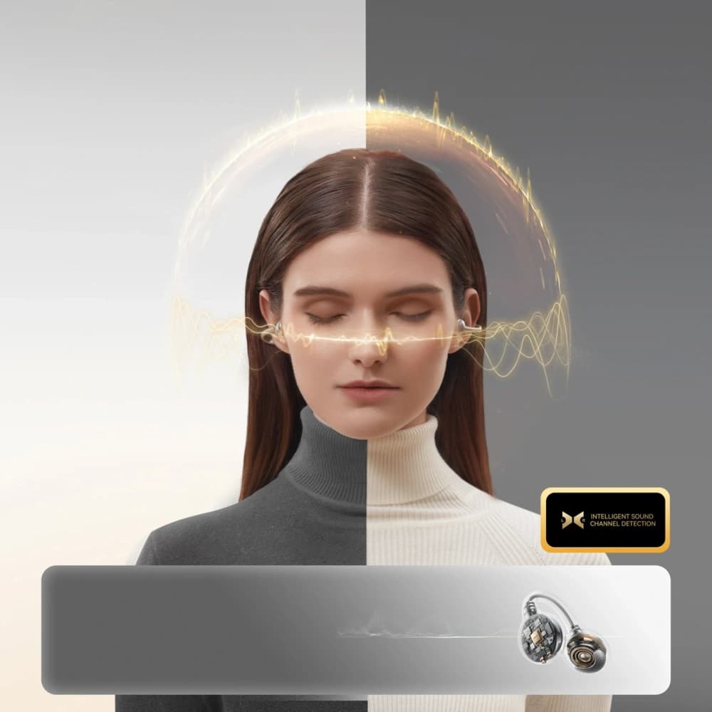 Bezdrátová sluchátka open-ear Joyroom Openfree JR-OE3 TWS stříbrná - 8