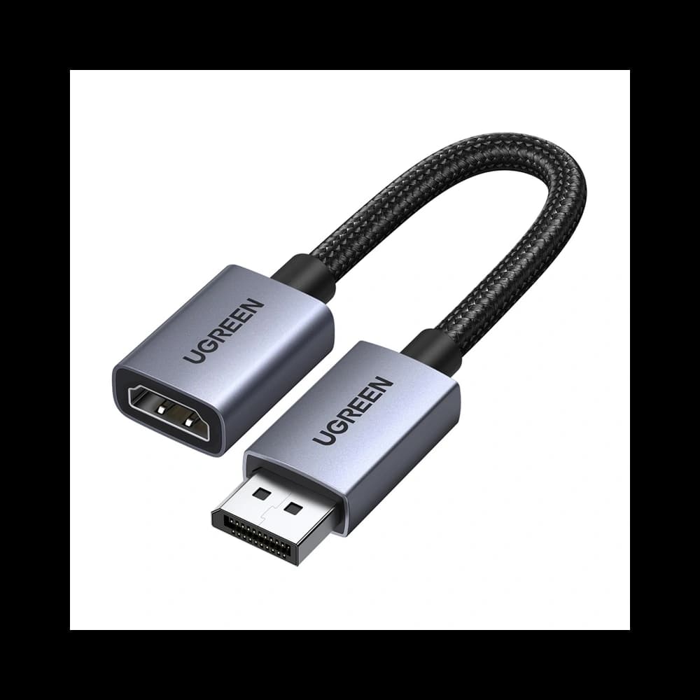 UGREEN DP133 DisplayPort / HDMI 4K 20cm Kabel - 1