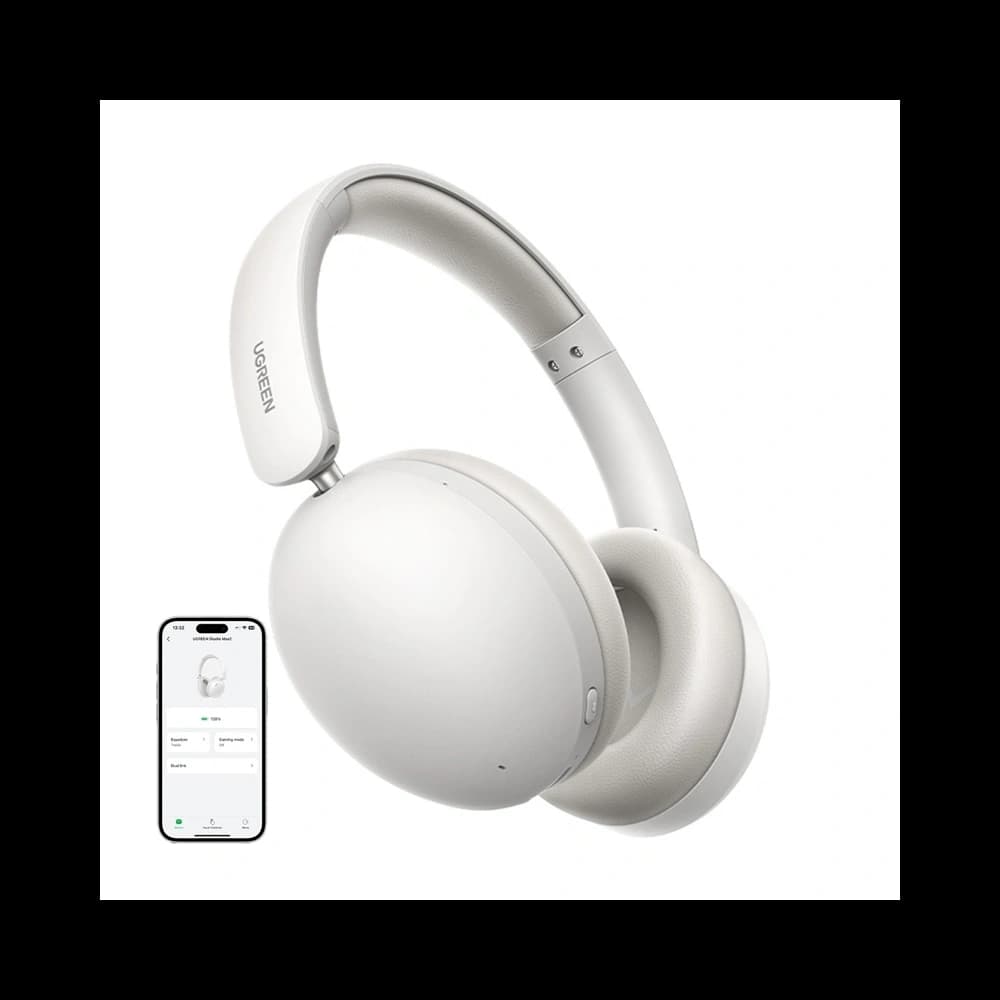 Kabellose Over-Ear-Kopfhörer UGREEN Studio Max2 Bluetooth 5.4 weiß - 2