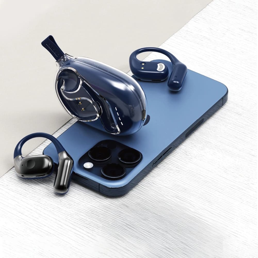 OWS Dudao U17 Max Bluetooth 5.3 headset navy blue - 3