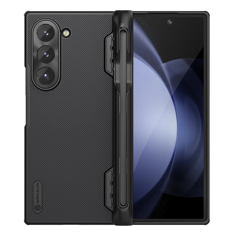 Nillkin Super Frosted Shield Fold case with stylus holder for Samsung Galaxy Z Fold 6 5G black - 1
