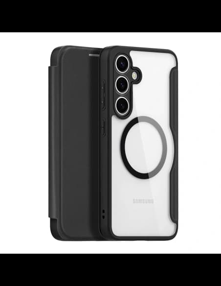 Dux Ducis Skin X Pro Flip Case for Samsung Galaxy S25 MagSafe Black