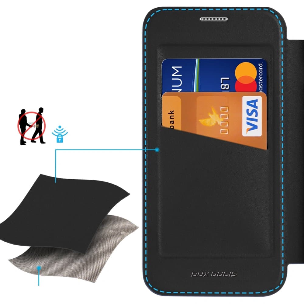 Dux Ducis Skin X Pro Flip Case for Samsung Galaxy S25 MagSafe Black - 5