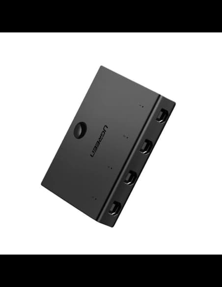 Przełącznik KVM 2x4 UGREEN CM228, USB 3.0 (czarny)