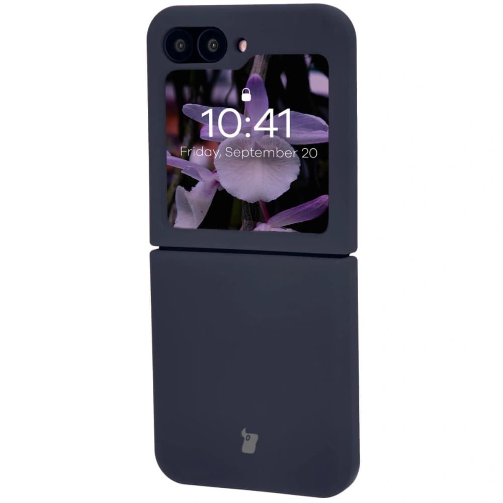 Bizon Soft Case szilikon tok Samsung Galaxy Z Flip7 FE / Z Flip6 sötétkék - 4