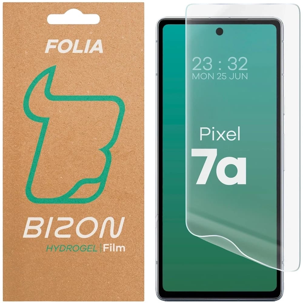 Folie hidrogel pentru ecran Bizon Glass Hydrogel Front pentru Google Pixel 7A