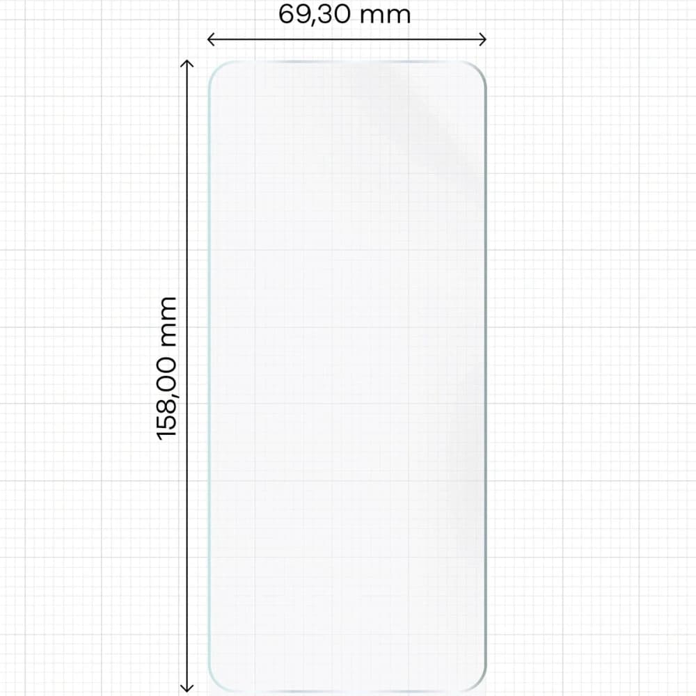 Folie hidrogel pentru ecran Bizon Glass Hydrogel Front pentru Realme 14x 5G / C55 / C75 / OnePlus Nord CE 3 Lite / Oppo A60 4G - 2