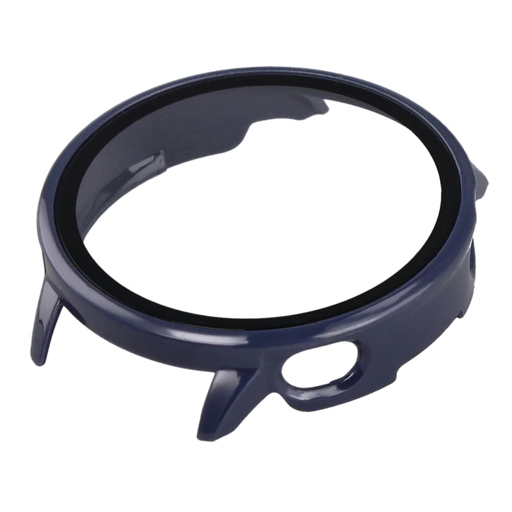 Etui mit Glas für die Uhr Bizon Case+Glass Watch für OnePlus Watch 3 43mm blau - 6