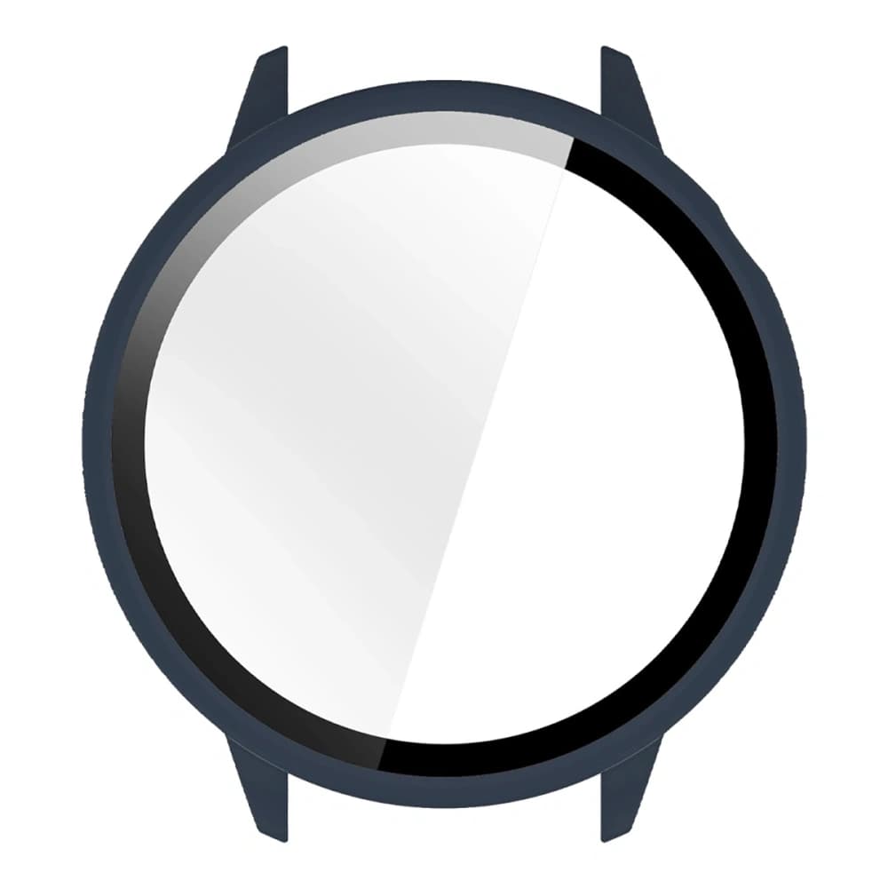 Etui mit Glas für die Uhr Bizon Case+Glass Watch für OnePlus Watch 3 43mm blau - 7