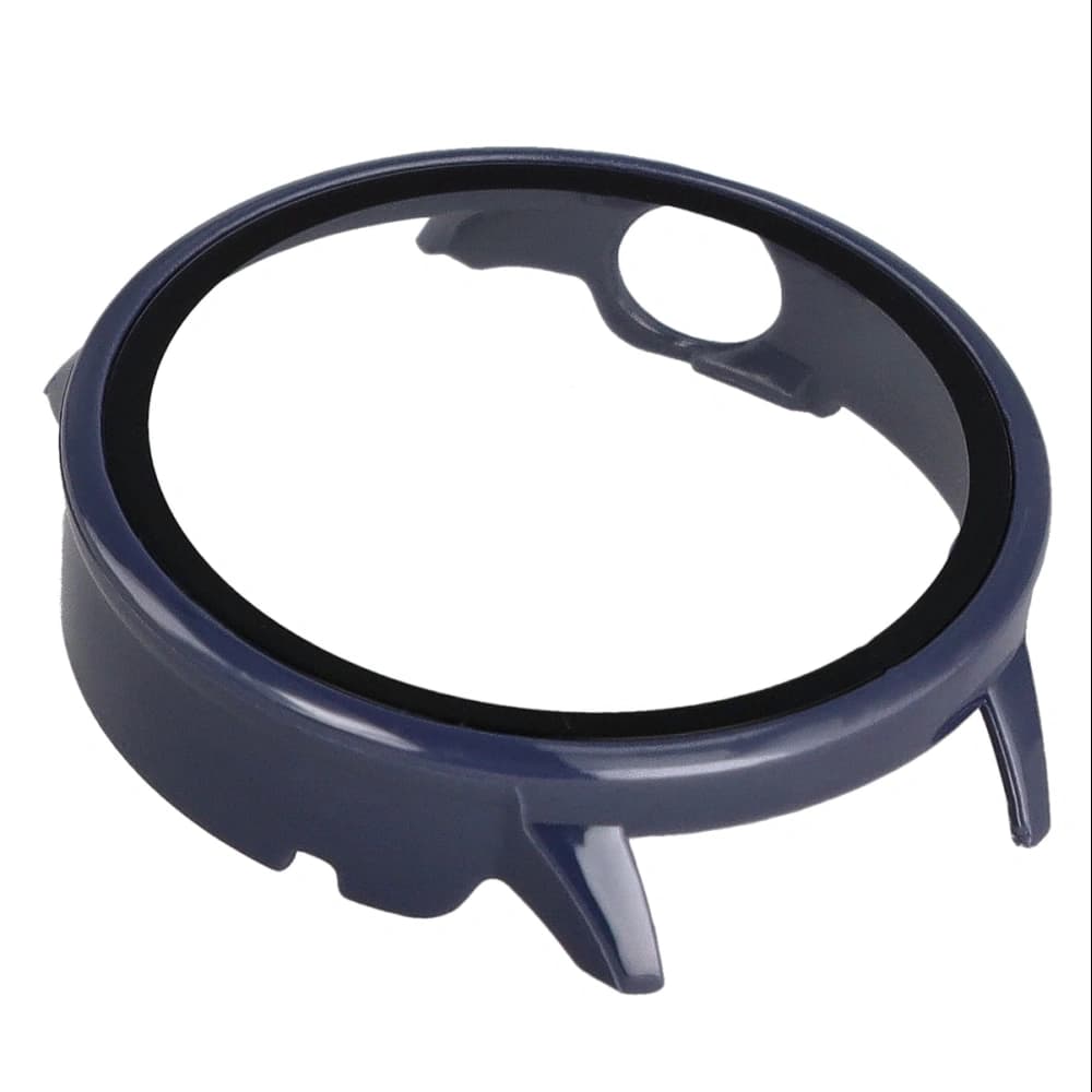 Etui mit Glas für die Uhr Bizon Case+Glass Watch für OnePlus Watch 3 43mm blau - 8