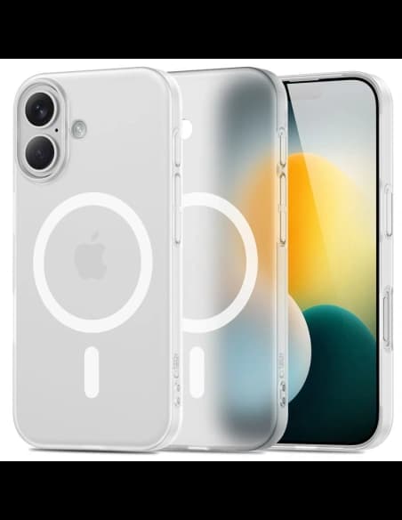 Tech-Protect Magslim MagSafe Case for Apple iPhone 17 Matte/white