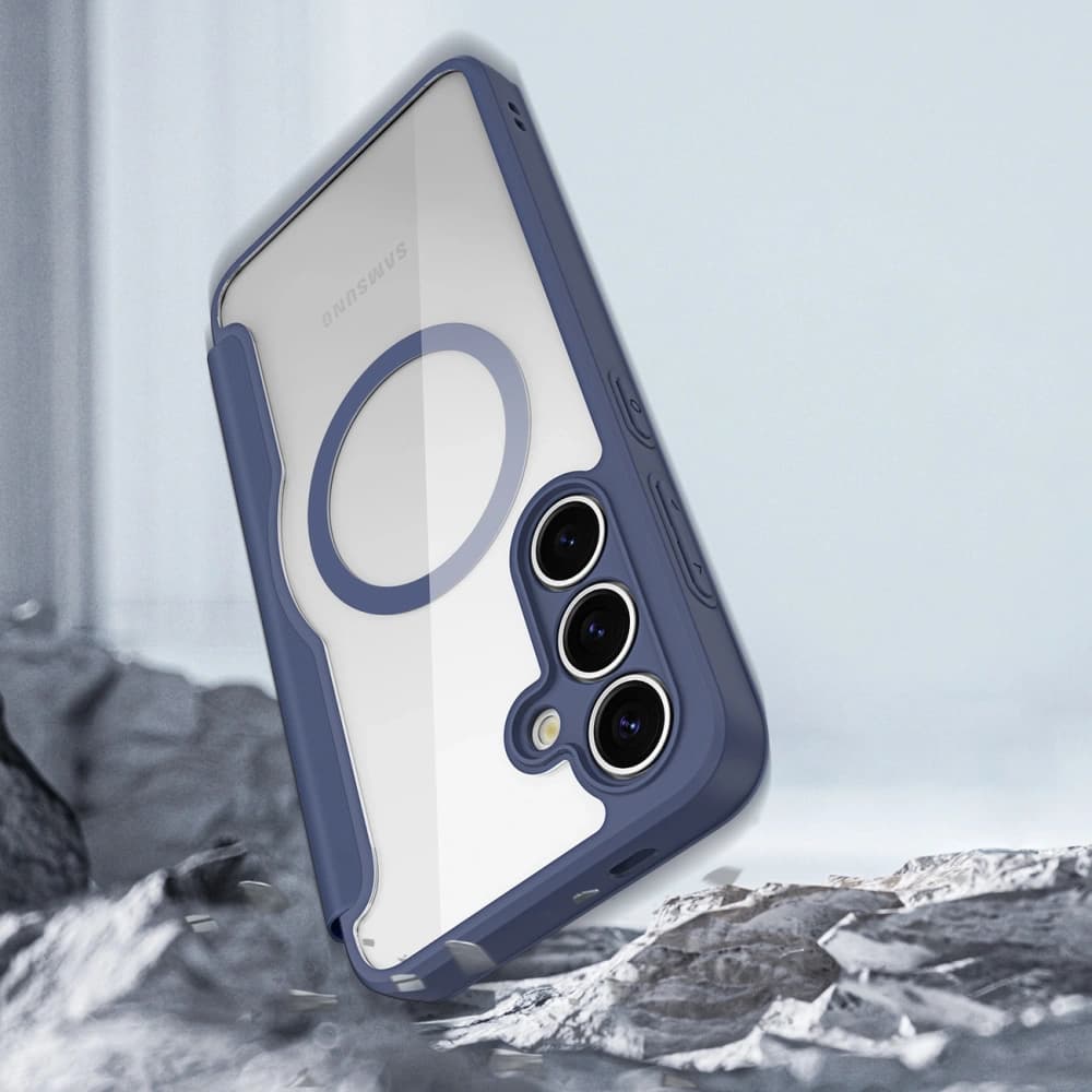 Dux Ducis Skin X Pro MagSafe tok Samsung Galaxy S25+ Plus kék - 9