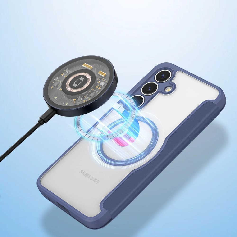 Dux Ducis Skin X Pro MagSafe tok Samsung Galaxy S25+ Plus kék - 11