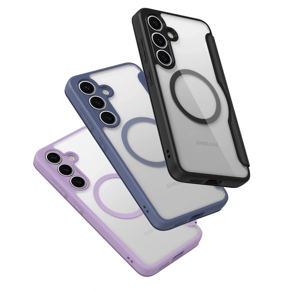 Dux Ducis Skin X Pro MagSafe tok Samsung Galaxy S25+ Plus kék - 6