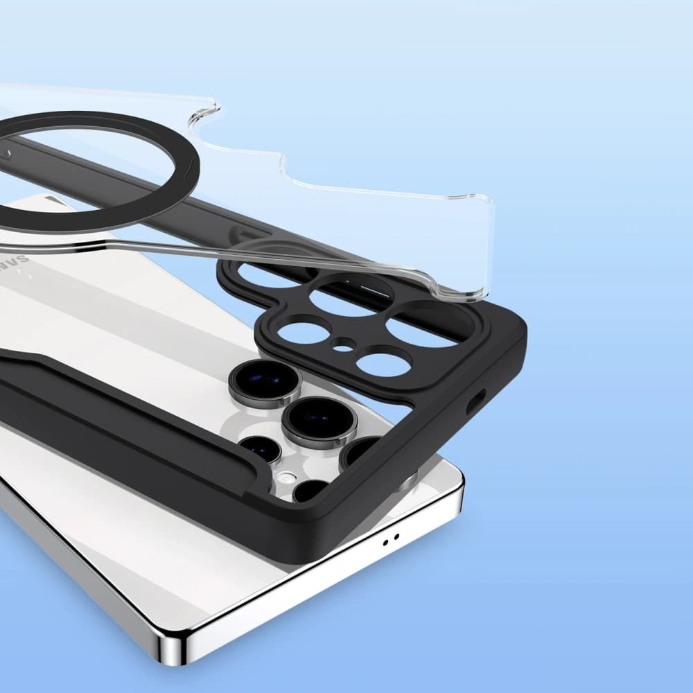 Dux Ducis Skin X Pro MagSafe Flip Case for Samsung Galaxy S25 Ultra black - 2