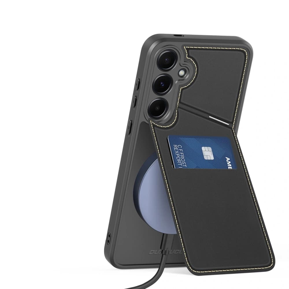 Dux Ducis Rafi II Case for Samsung Galaxy S25 with Stand Black - 4