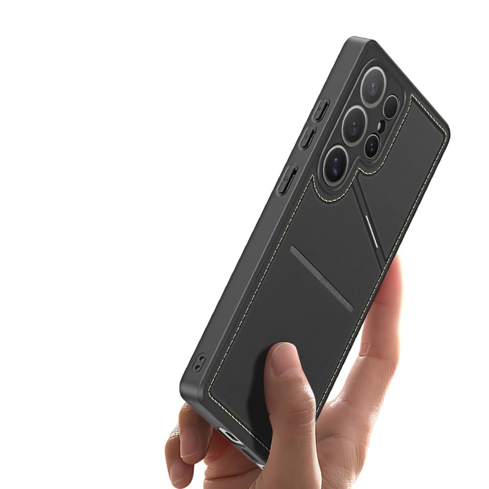 Dux Ducis Rafi II Case for Samsung Galaxy S25 Ultra with Stand Black - 7