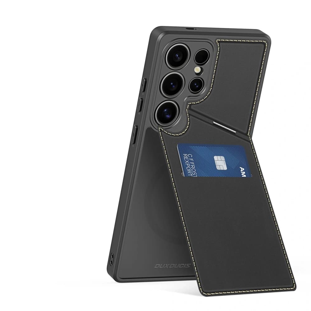 Dux Ducis Rafi II Case for Samsung Galaxy S25 Ultra with Stand Black - 2