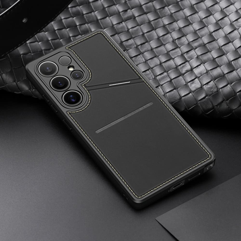 Dux Ducis Rafi II Case for Samsung Galaxy S25 Ultra with Stand Black - 13