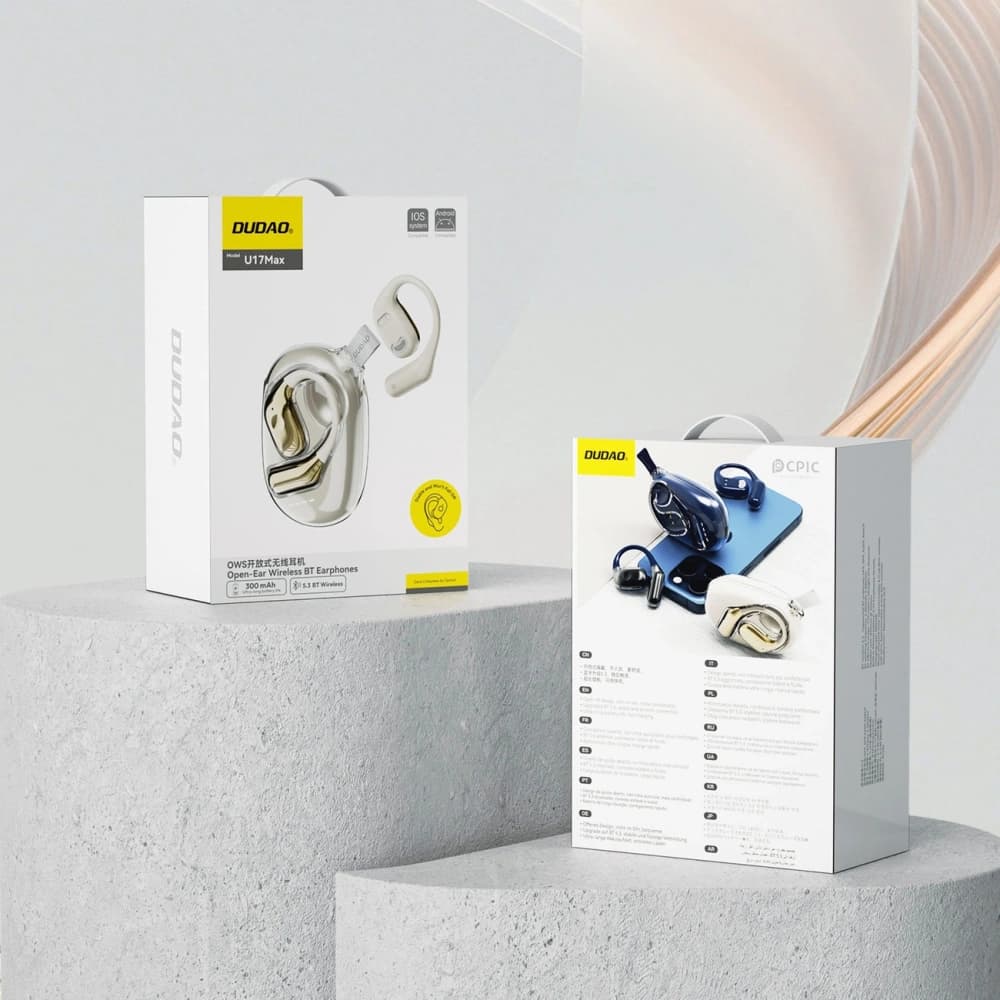 OWS Dudao U17 Max Bluetooth 5.3 headset white - 6