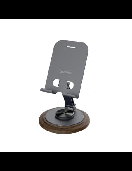 Suport pentru telefon Dudao F17M 360° metalic gri