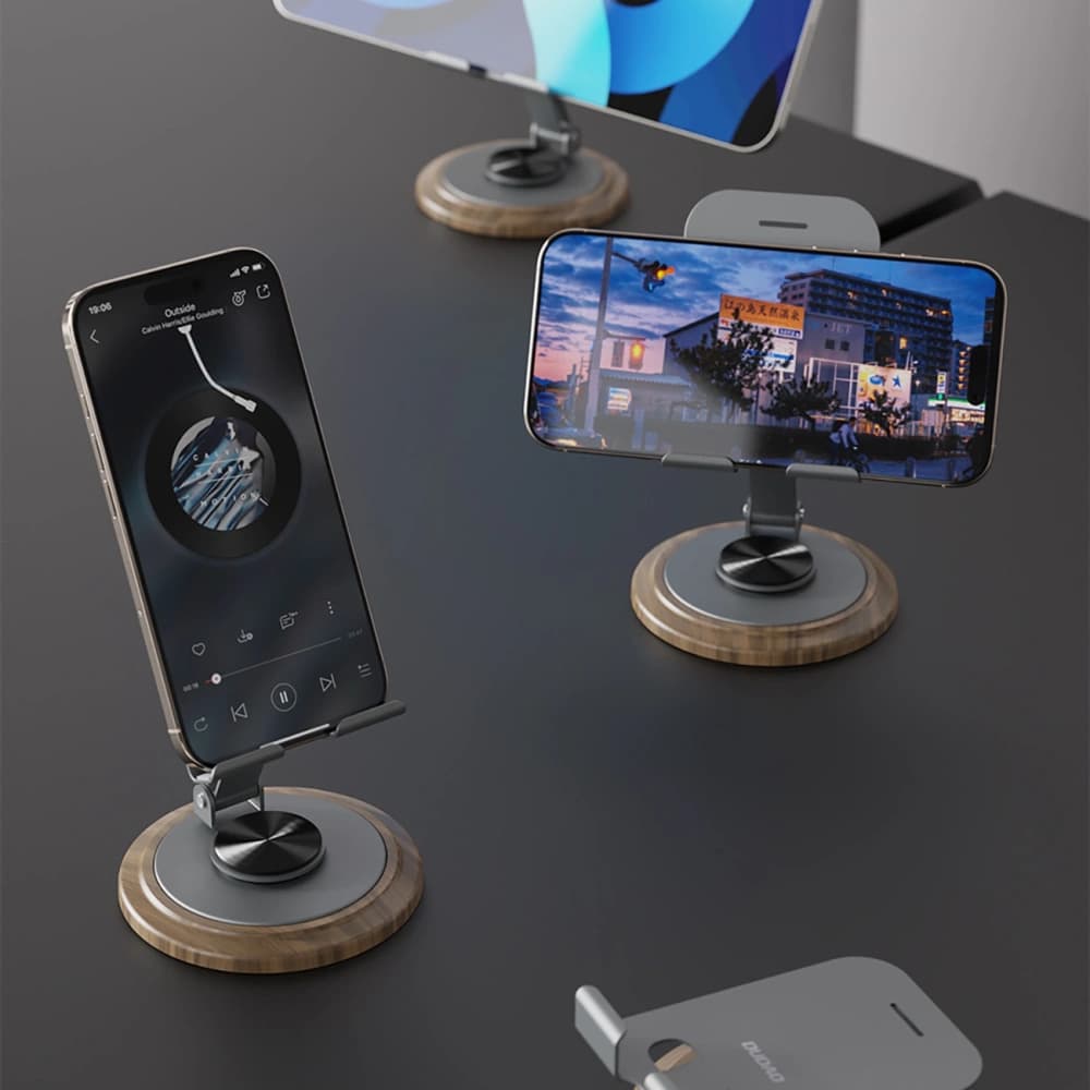 Dudao F17M 360° Metall Handyhalterung grau - 11