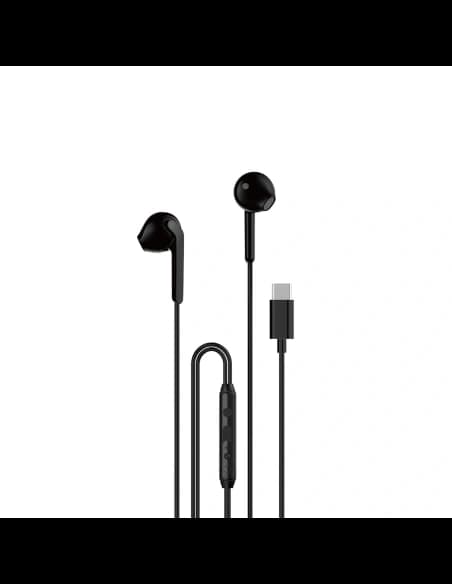 Căști in-ear Dudao X3C USB-C 1.2m negre