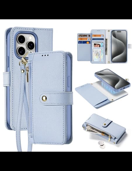 Dux Ducis Lawa fedél Apple iPhone 15 Pro-hoz kék színben