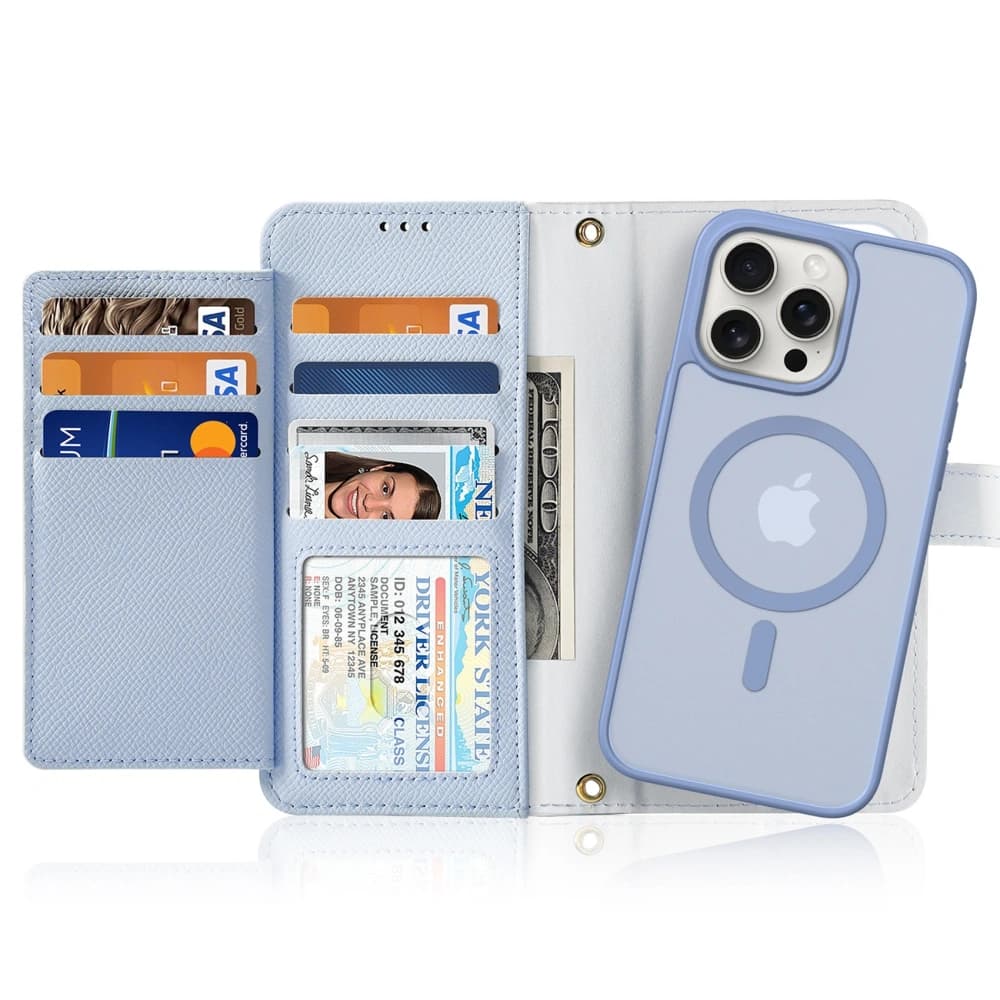 Dux Ducis Lawa Flip Case for Apple iPhone 15 Pro Blue - 2