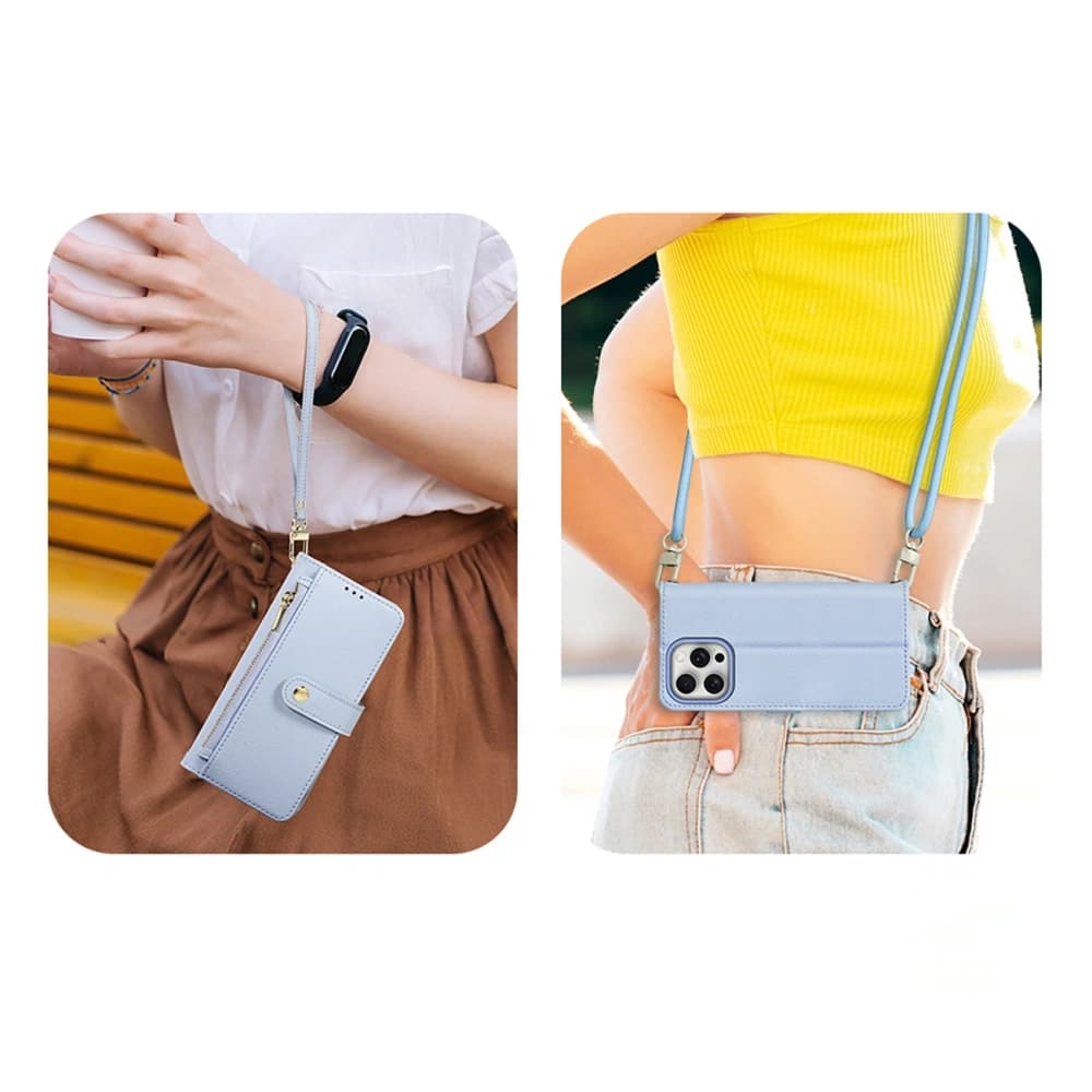 Dux Ducis Lawa Flip Case for Apple iPhone 15 Pro Blue - 13