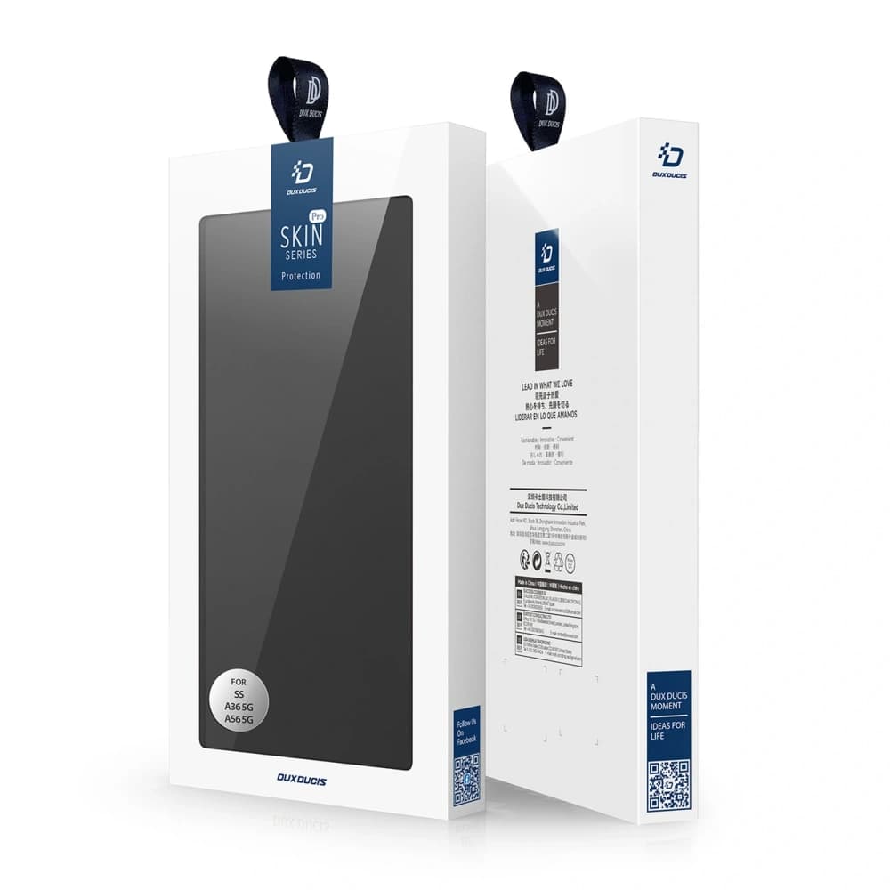 Husă cu clapetă Dux Ducis Skin Pro pentru Samsung Galaxy A36 5G / A56 5G neagră - 6