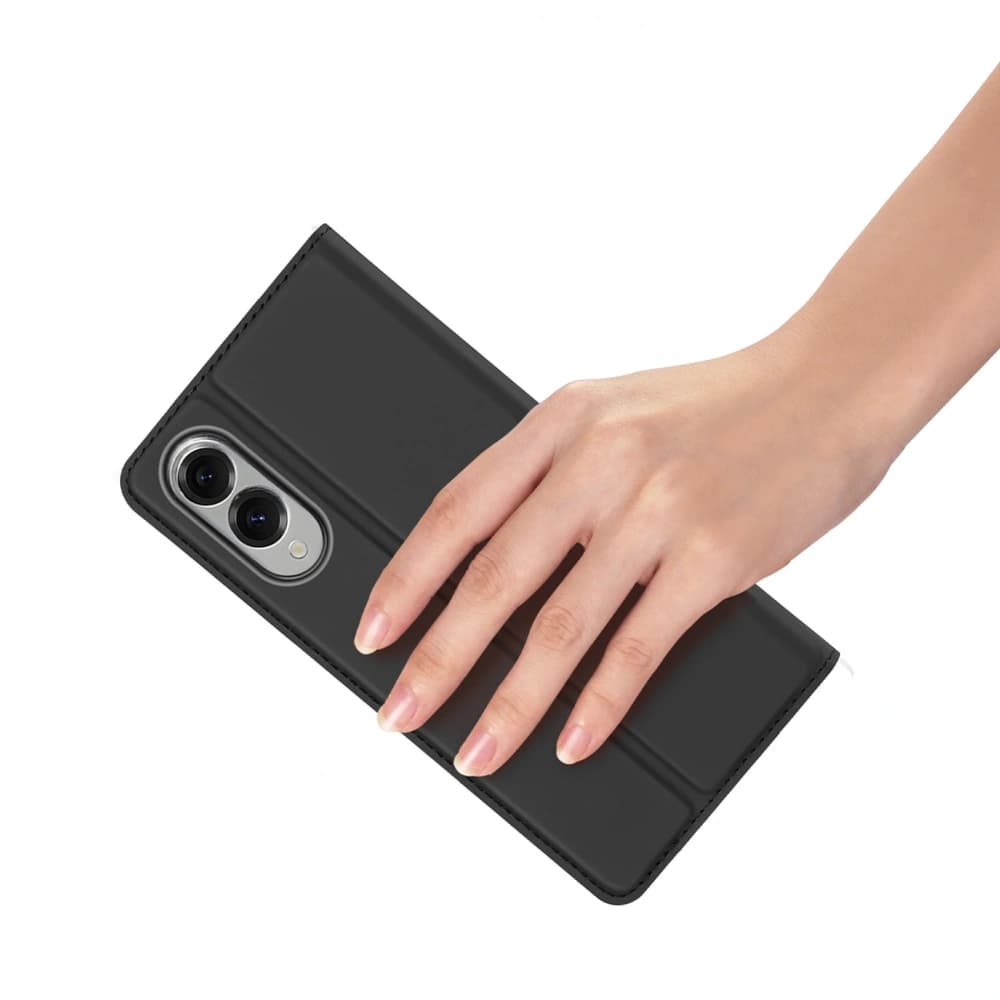 Pouzdro s klopou Dux Ducis Skin Pro pro Samsung Galaxy S25 Edge černé - 7