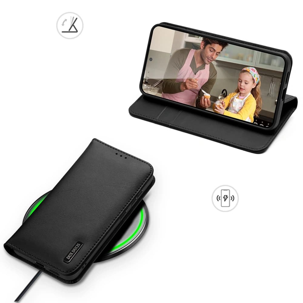 Husa cu clapetă Dux Ducis Hivo pentru Samsung Galaxy S25 Edge neagră - 7