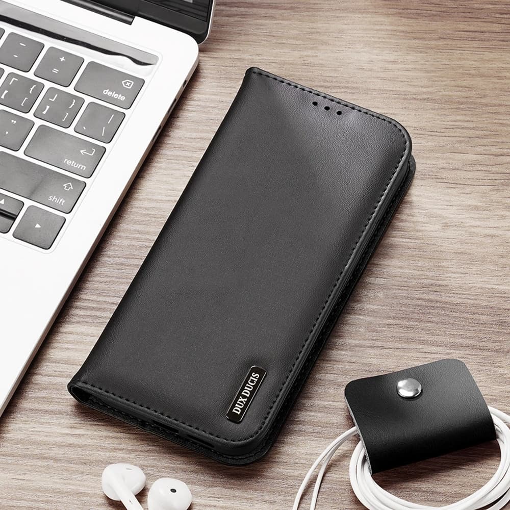 Husa cu clapetă Dux Ducis Hivo pentru Samsung Galaxy S25 Edge neagră - 10