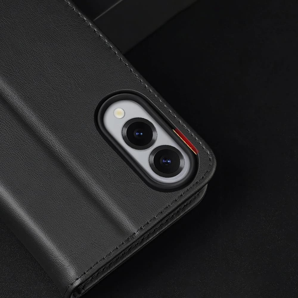 Husa cu clapetă Dux Ducis Hivo pentru Samsung Galaxy S25 Edge neagră - 14