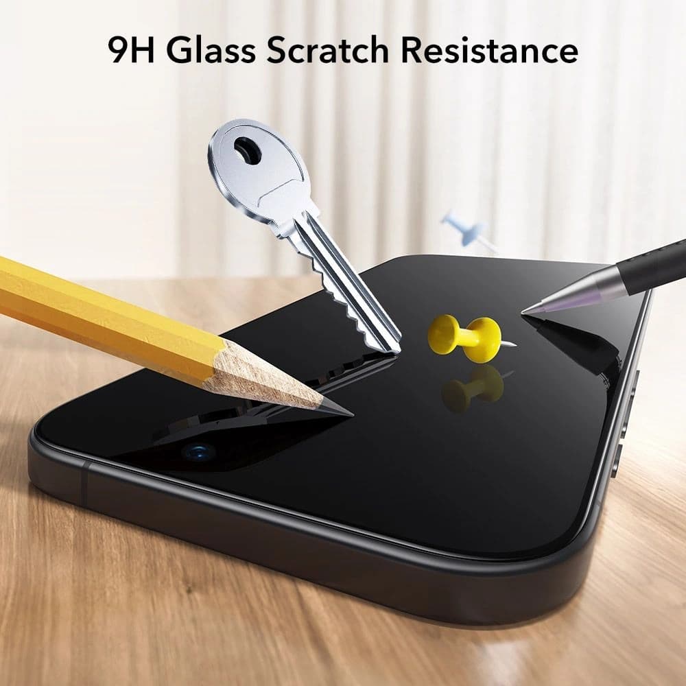 ESR Ultrafit gehärtetes Glas für Apple iPhone 17 Pro Max Klar [2 PACK] - 7