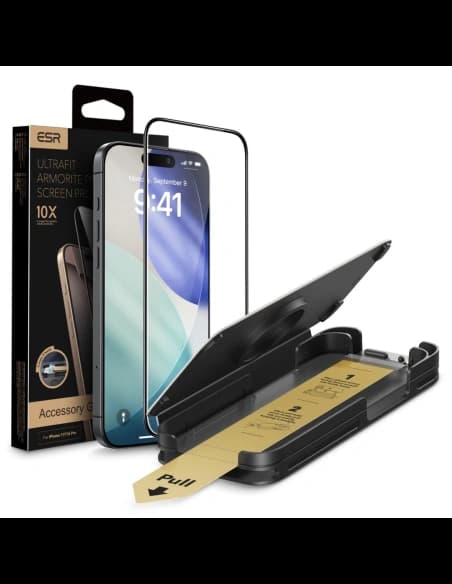 ESR Ultrafit Armorite Pro Tempered Glass Accessory Glass by Corning for Apple iPhone 17 Pro Max Clear
