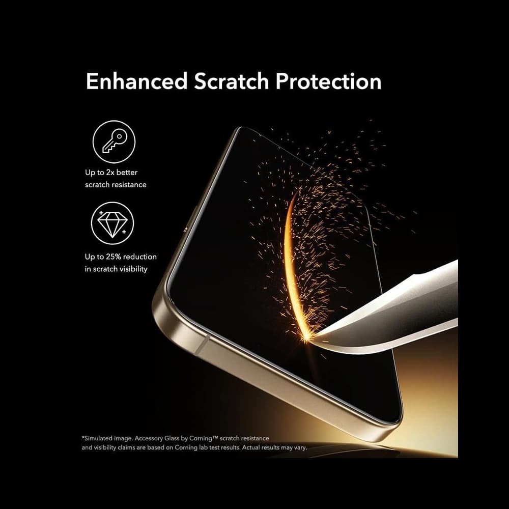 ESR Ultrafit Armorite Pro gehärtetes Glas für Apple iPhone 17 Pro Max klar - 7