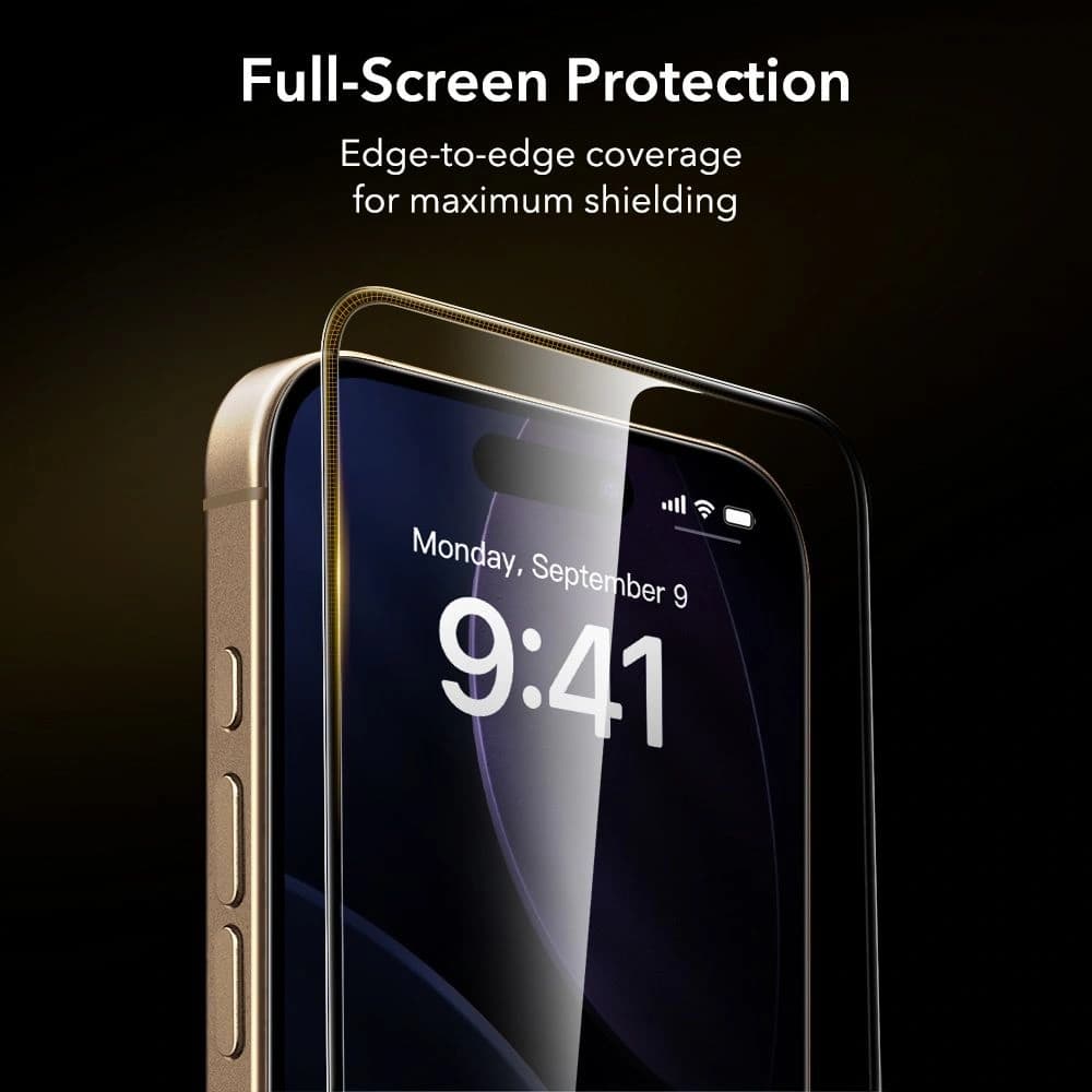 ESR Ultrafit Armorite Pro gehärtetes Glas für Apple iPhone 17 Pro Max klar - 9