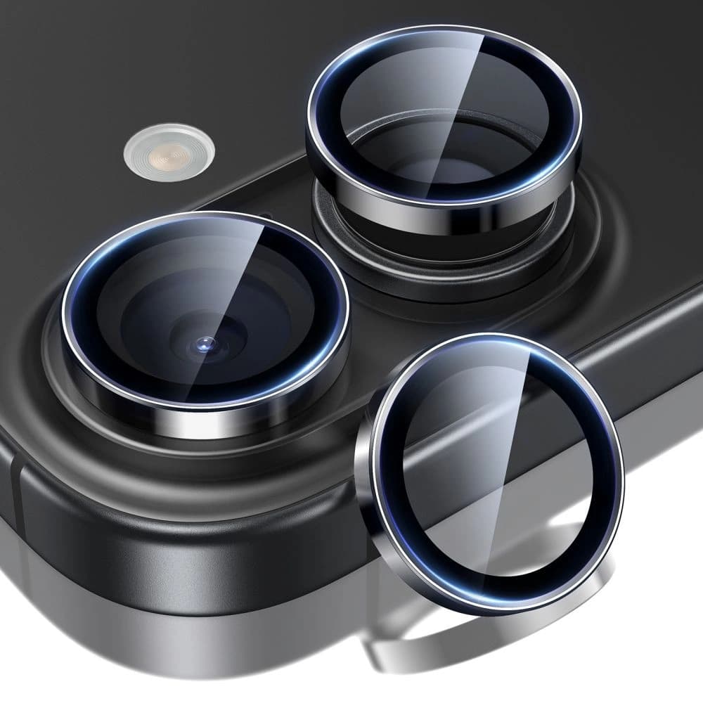 ESR Armorite Camera Protector for Apple iPhone 16 / 16 Plus / 17 Black - 2